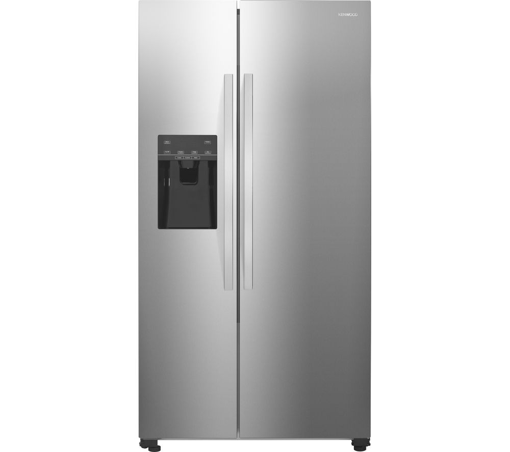 KENWOOD American-Style Fridge Freezer Stainless Steel KSBSDIX16