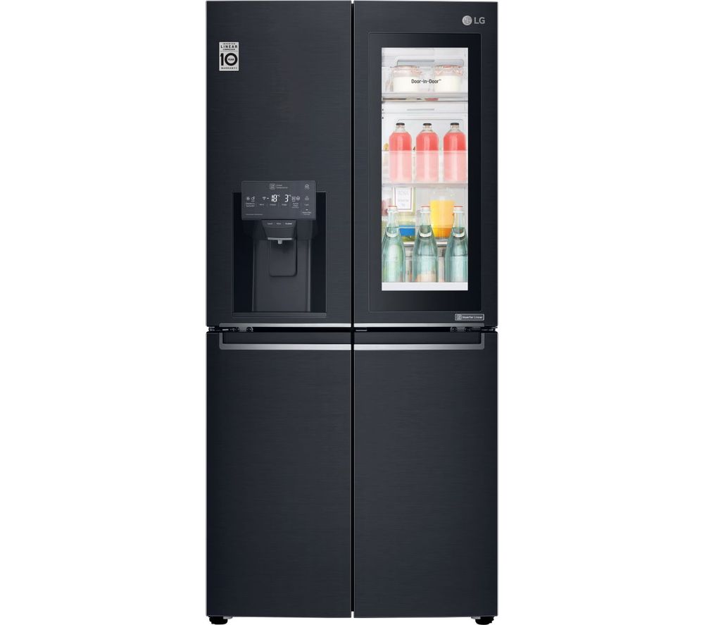 LG InstaView GMX844MCKV Slim American-Style Smart Fridge Freezer Reviews