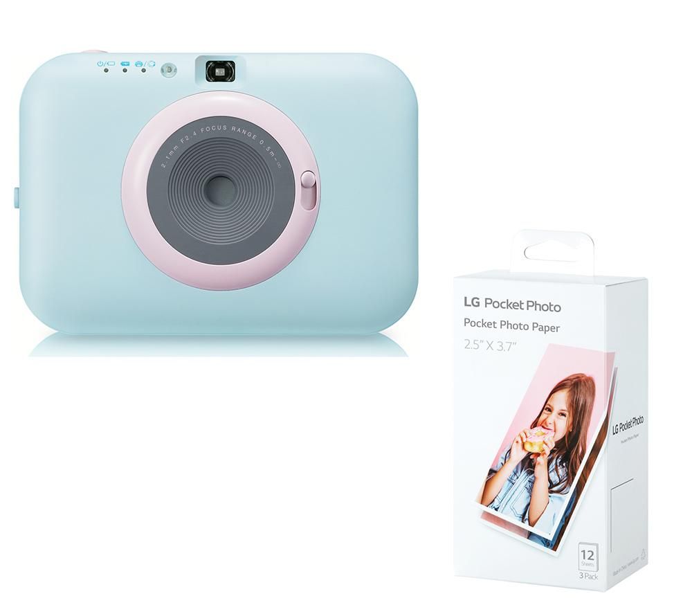 LG Pocket Photo PC389S Instant Camera & Photo Paper Bundle Reviews