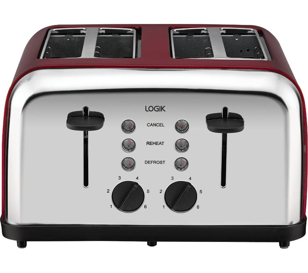 LOGIK L04TR14 4-Slice Toaster Reviews