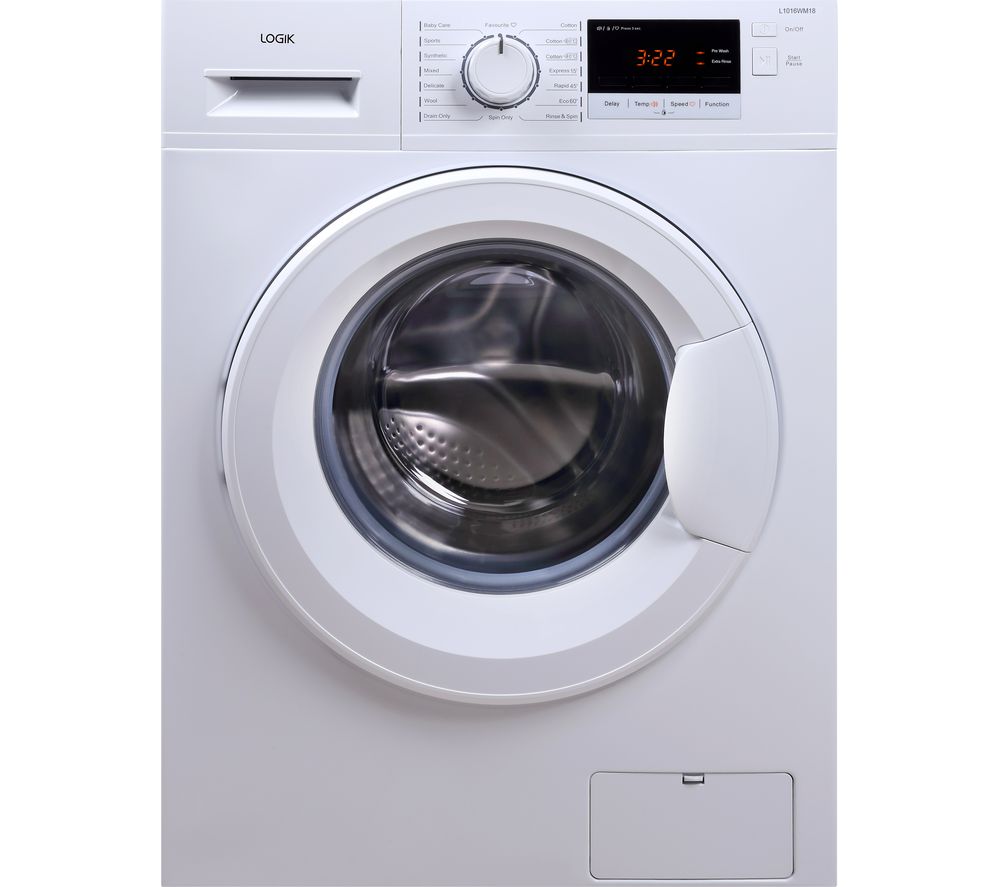 LOGIK L1016WM18 10 kg 1600 Spin Washing Machine Reviews