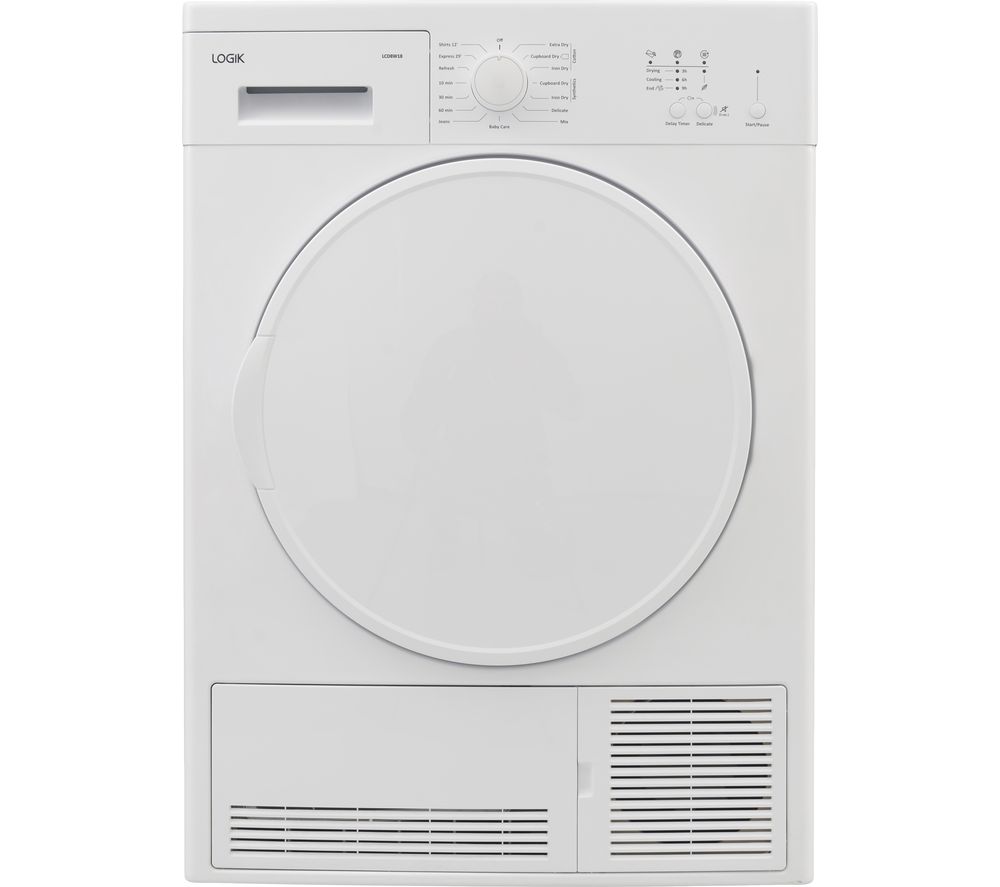 LOGIK LCD8W18 8 kg Condenser Tumble Dryer Reviews