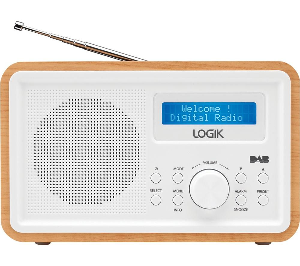 LOGIK LHDR15 Portable DAB/FM Clock Radio Reviews