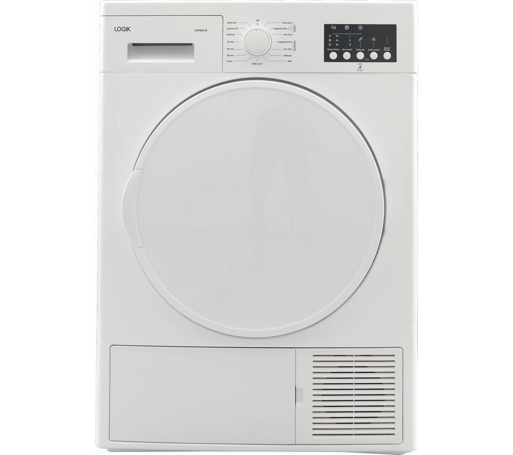 LOGIK LHP8W18 8 kg Heat Pump Tumble Dryer Reviews