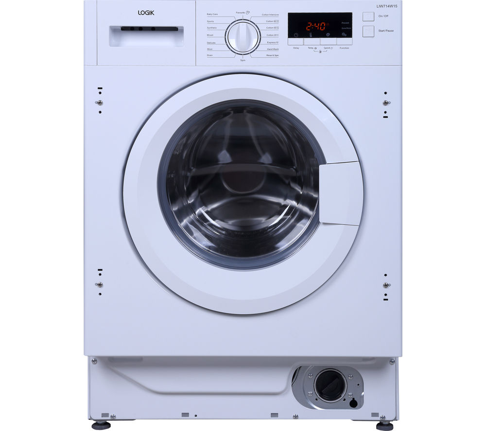 LOGIK LIW714W15 Integrated Washing Machine Reviews