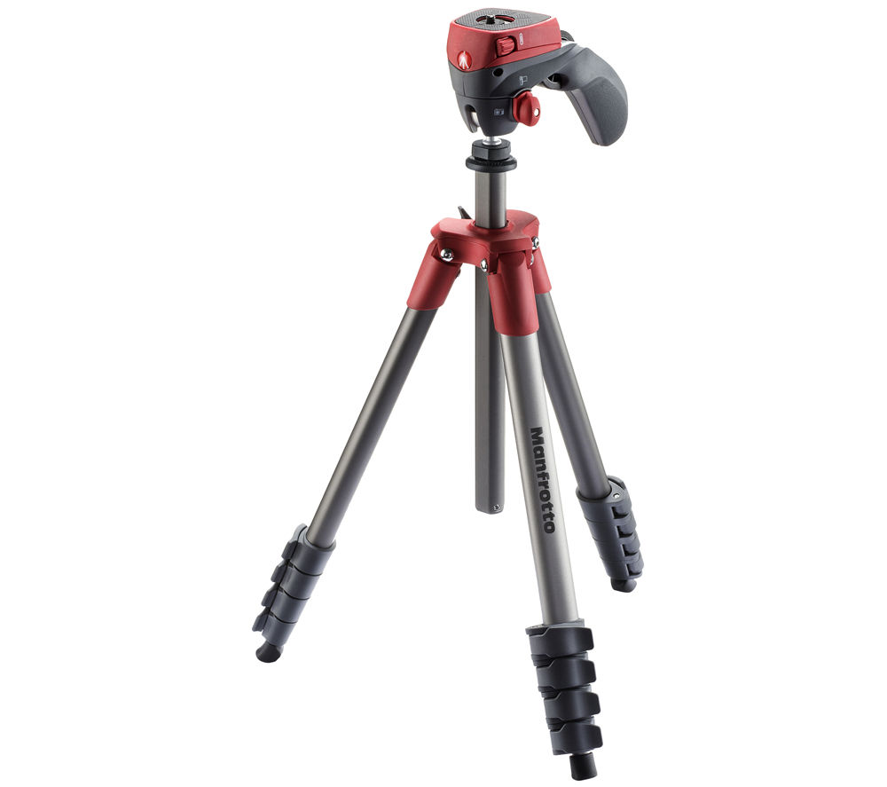 MANFROTTO Compact Action Red Tripod