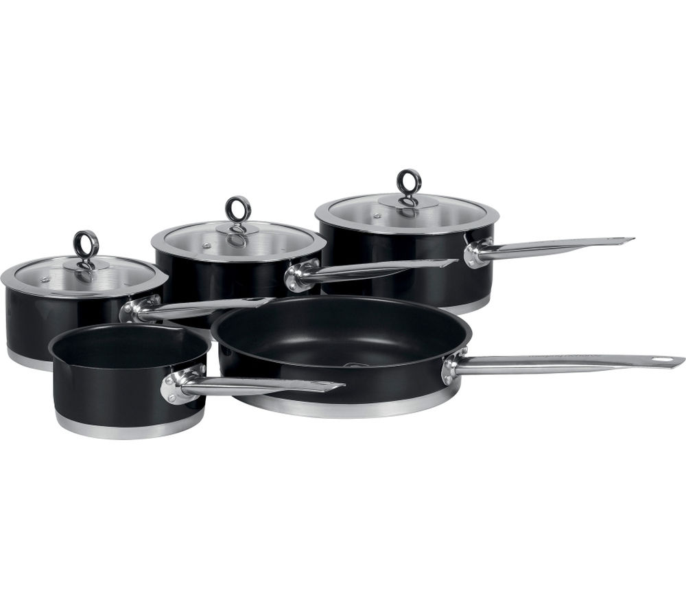 MORPHY RICHARDS 46410 5 Piece Non-stick Pan Set Reviews