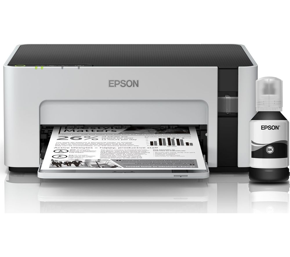 Mono EcoTank ET-M1120 Monochrome Wireless Inkjet Printer