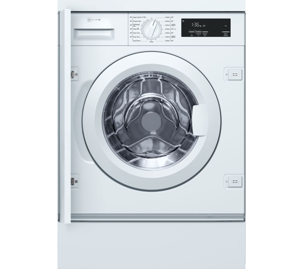 NEFF W543BX0GB Integrated 8 kg 1400 Spin Washing Machine Reviews