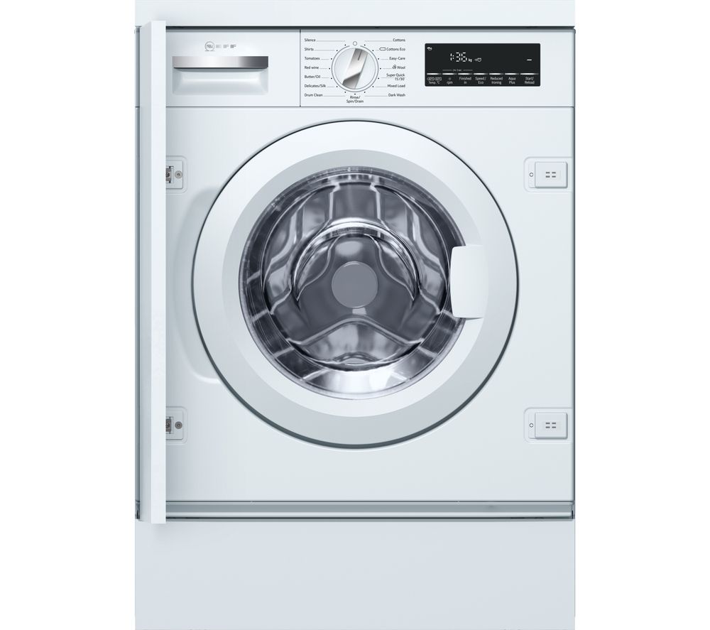 NEFF W544BX0GB Integrated 8 kg 1400 Spin Washing Machine