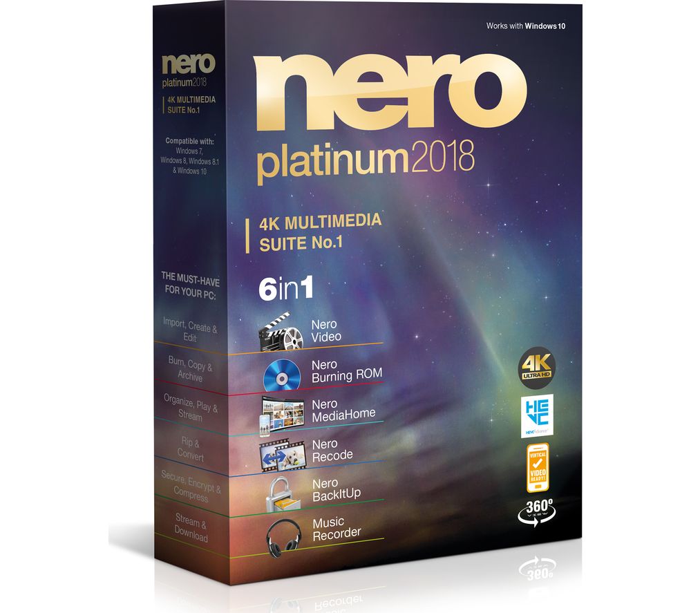 NERO NERO Platinum 2018 Reviews