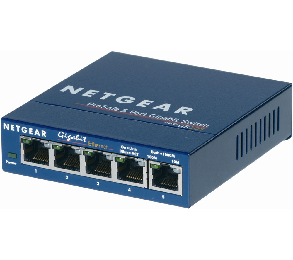 NETGEAR GS105 ProSafe 5-port Ethernet Switch Reviews