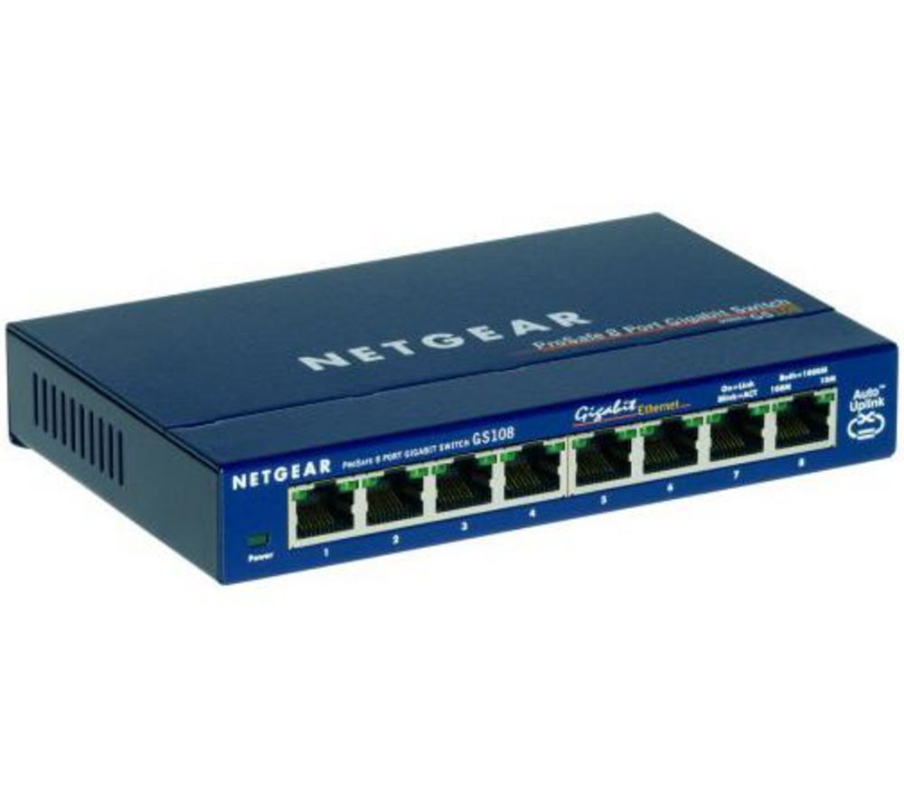 NETGEAR GS108 ProSafe 8-Port Ethernet Switch Reviews