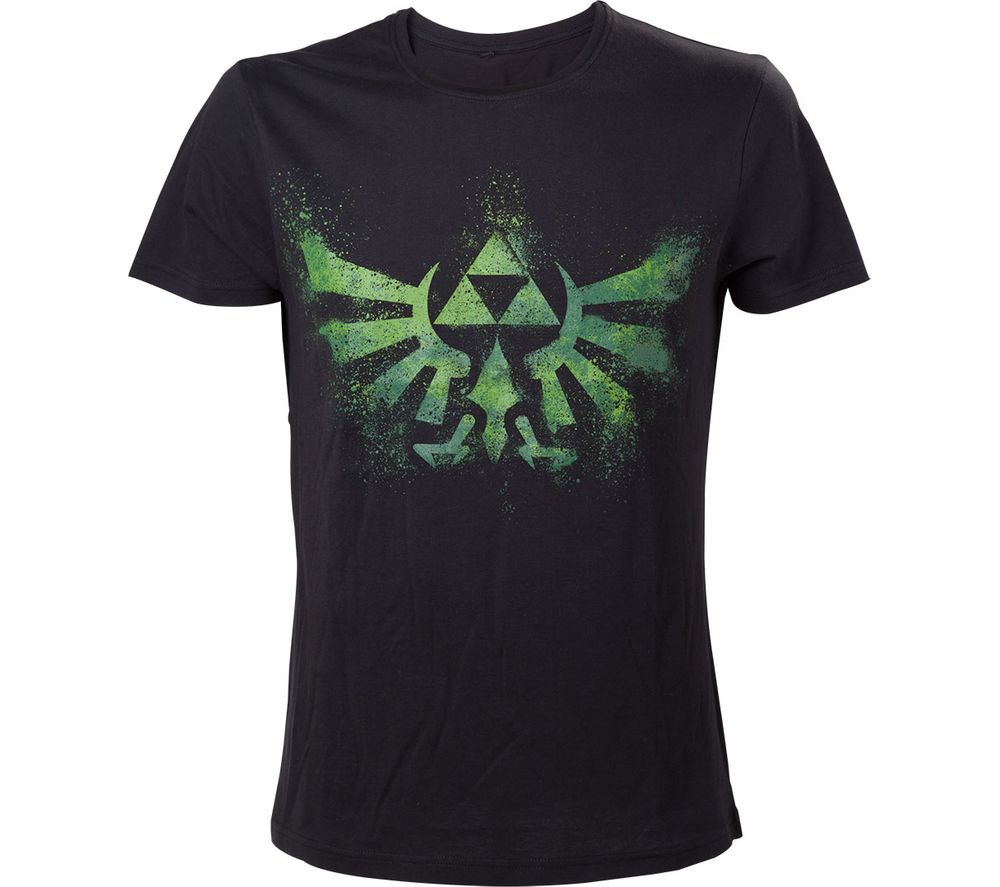 NINTENDO Legend of Zelda Green Triforce Logo T-Shirt Reviews