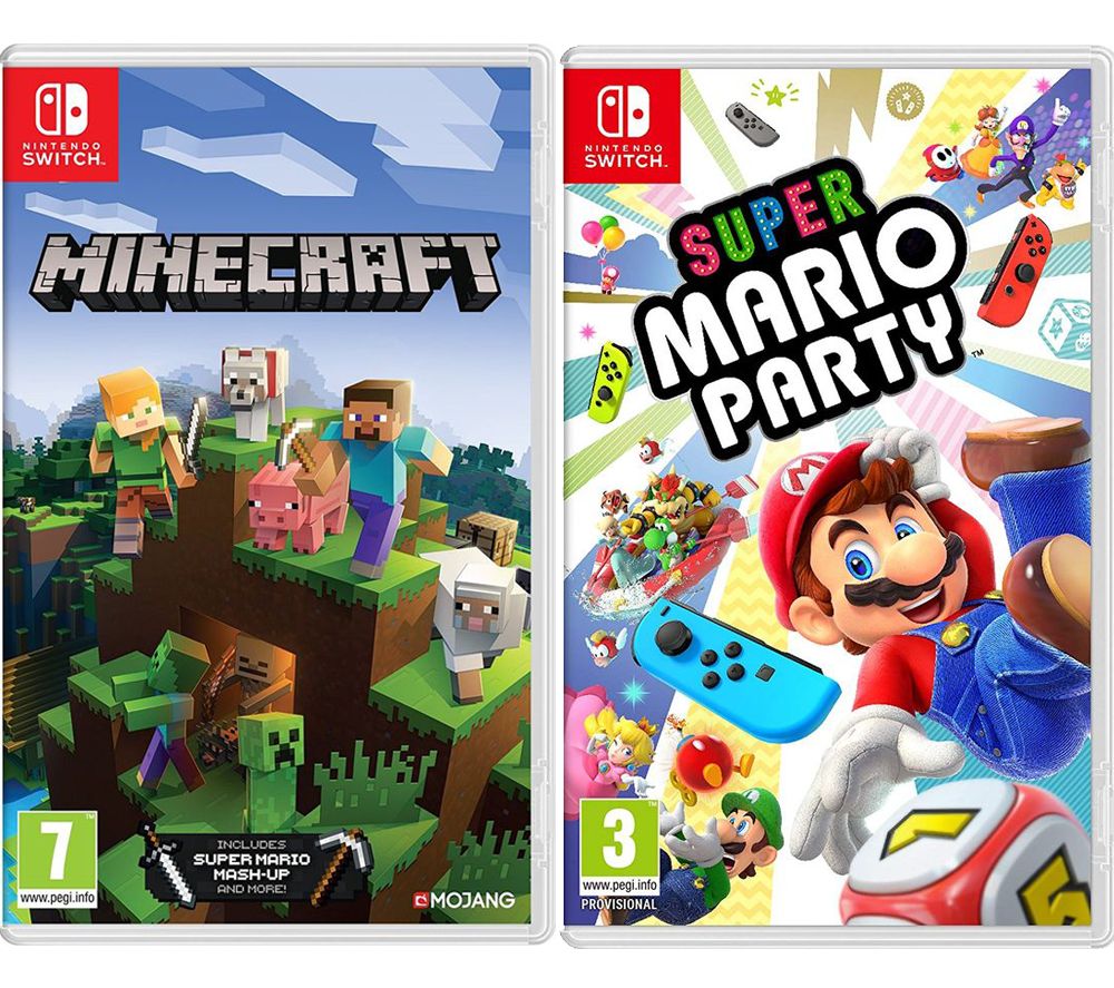 NINTENDO SWITCH Minecraft & Super Mario Party Bundle Reviews