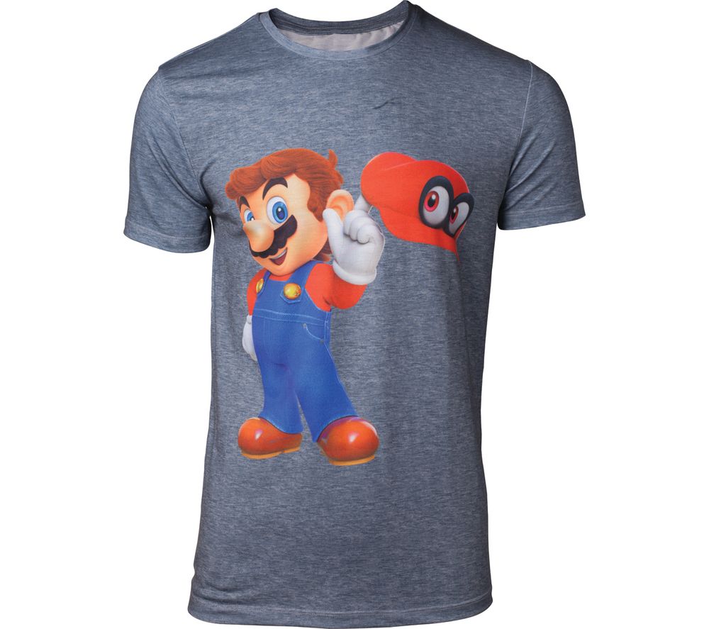 NINTENDO Super Mario Odyssey Mario & Cappy T-Shirt Reviews