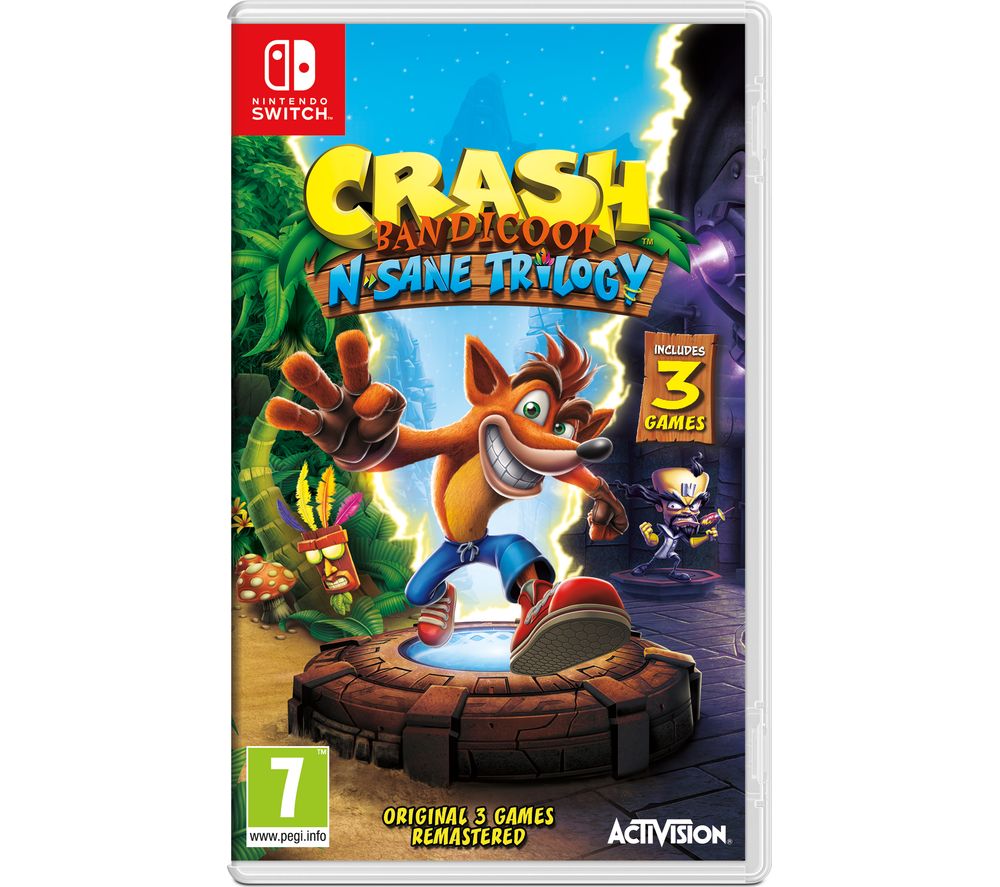 NINTENDO Switch Crash Bandicoot N-Sane Trilogy Reviews