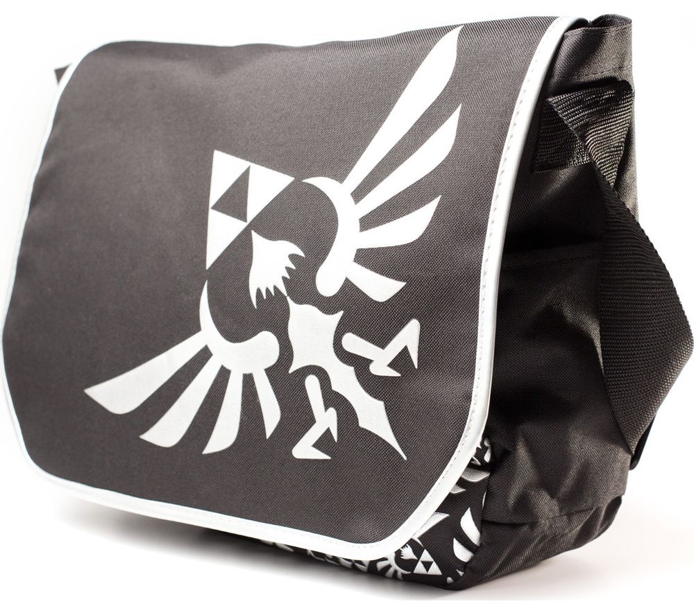 NINTENDO Zelda Messenger Bag with Silver Logo Reviews