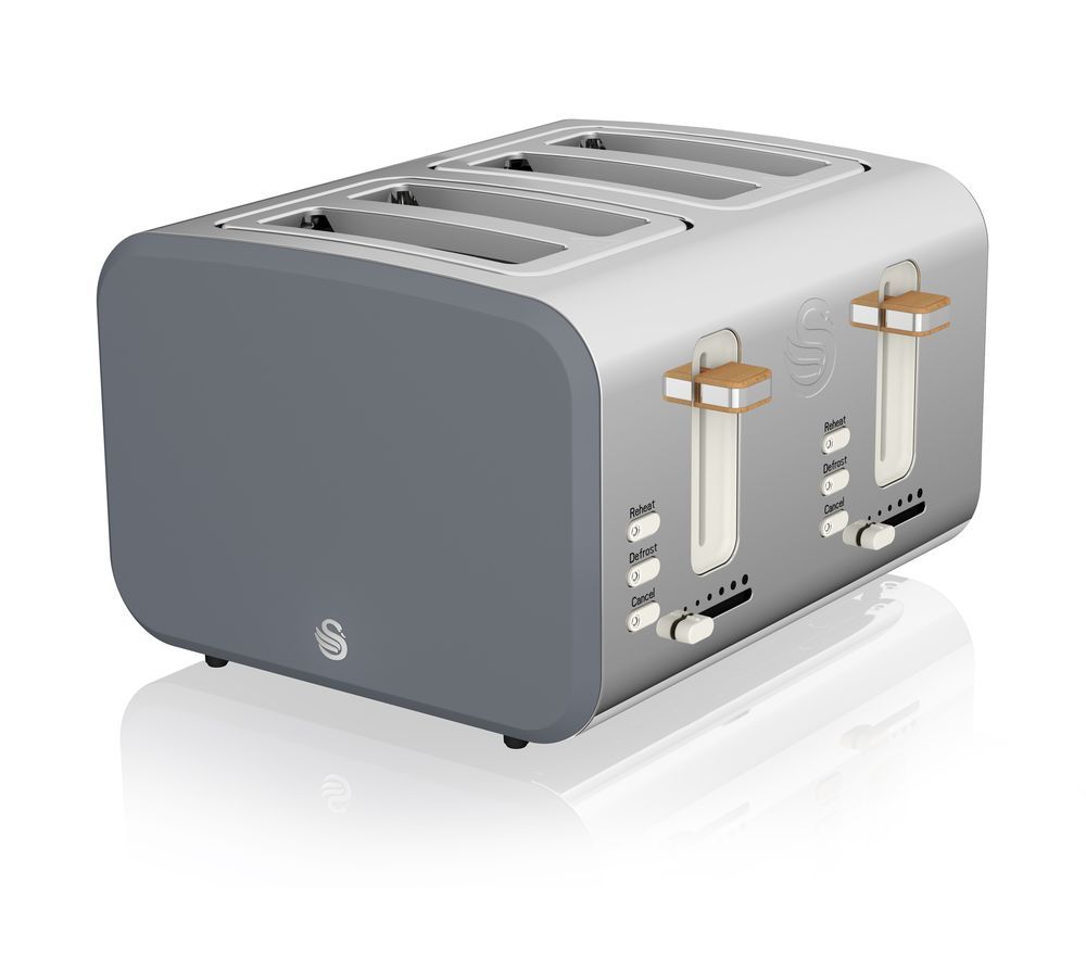 Nordic ST14620GRYN 4-Slice Toaster Reviews