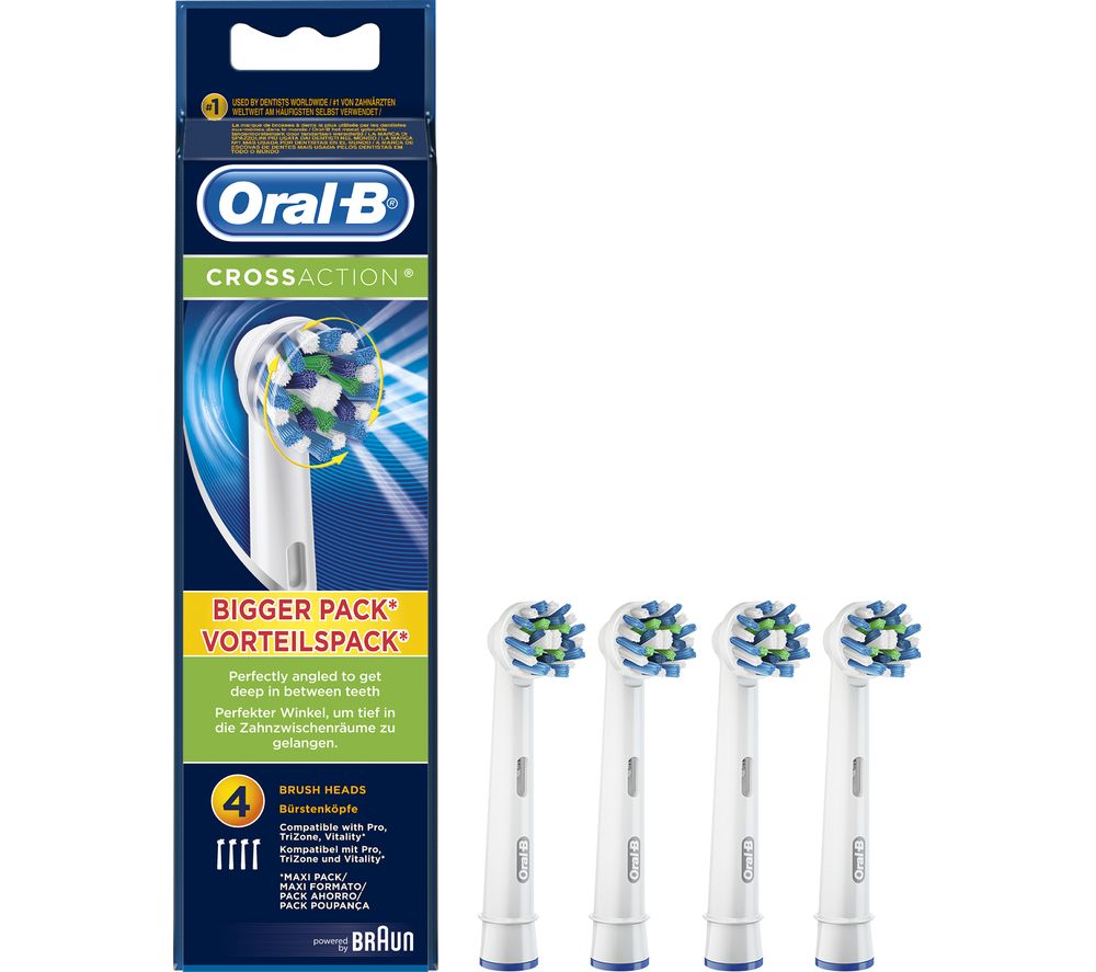 ORAL B Cross Action Brush Heads Reviews