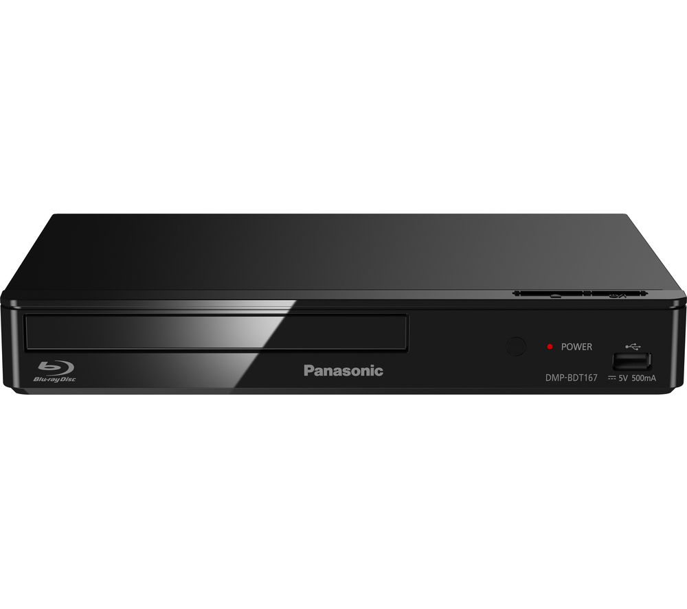 PANASONIC DMP-BDT167EB Smart 3D Blu-ray & DVD Player Reviews