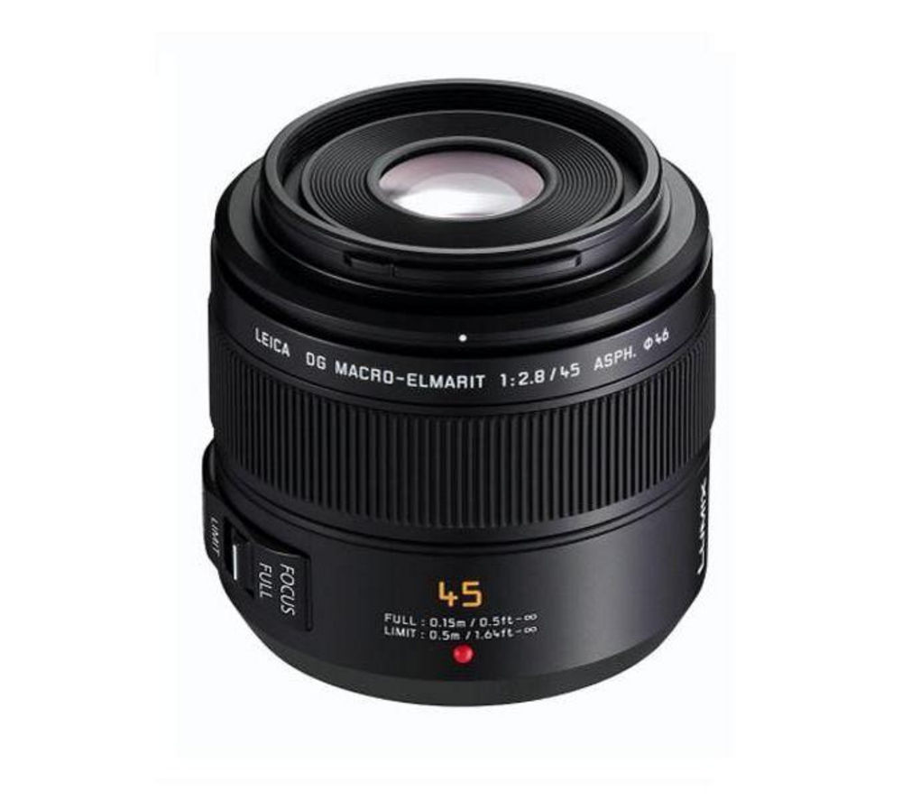 PANASONIC H-ES045E 45 mm f/2.8 Macro Lens Reviews