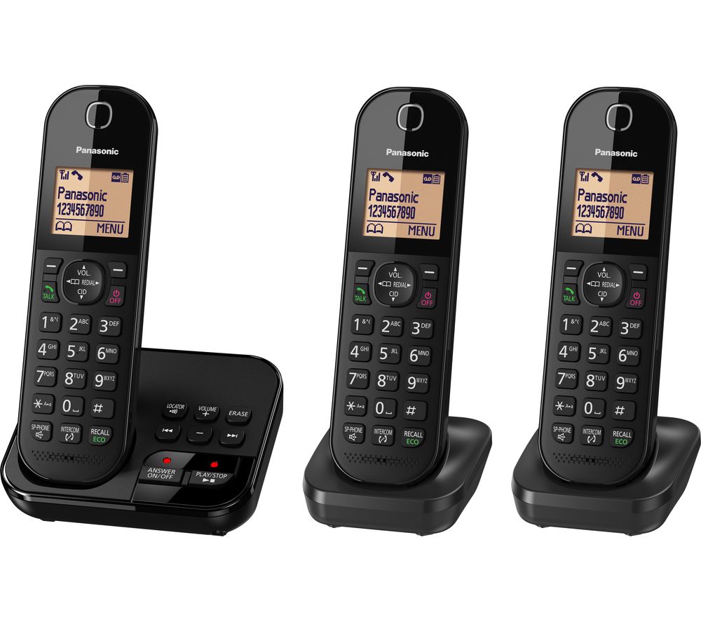 PANASONIC KX-TGC423EB Cordless Phone with Answering Machine Reviews