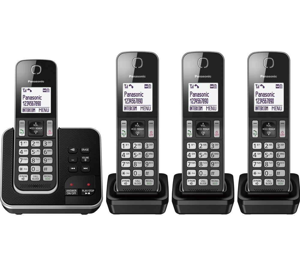 PANASONIC KX-TGD624EB Cordless Phone Reviews