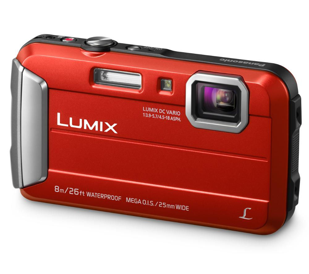 PANASONIC Lumix DMC-FT30EB-R Tough Compact Camera Reviews