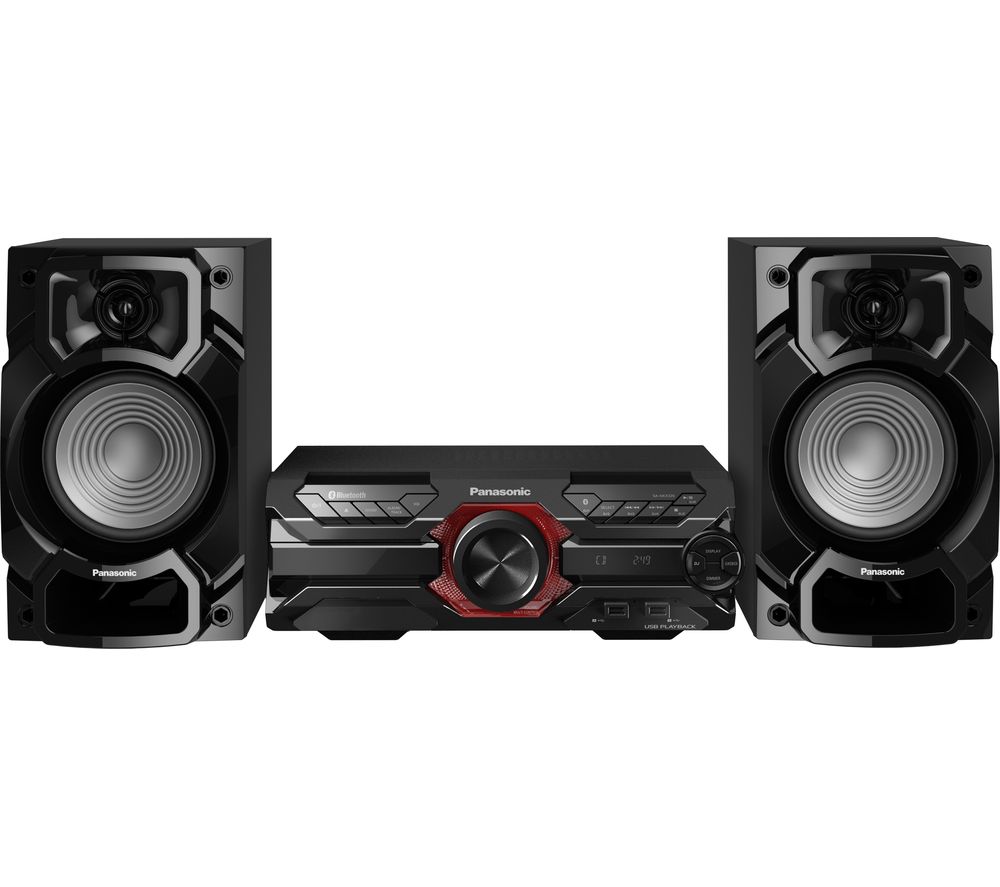 PANASONIC SC-AKX320E-K Bluetooth Megasound Party Hi-Fi System Reviews