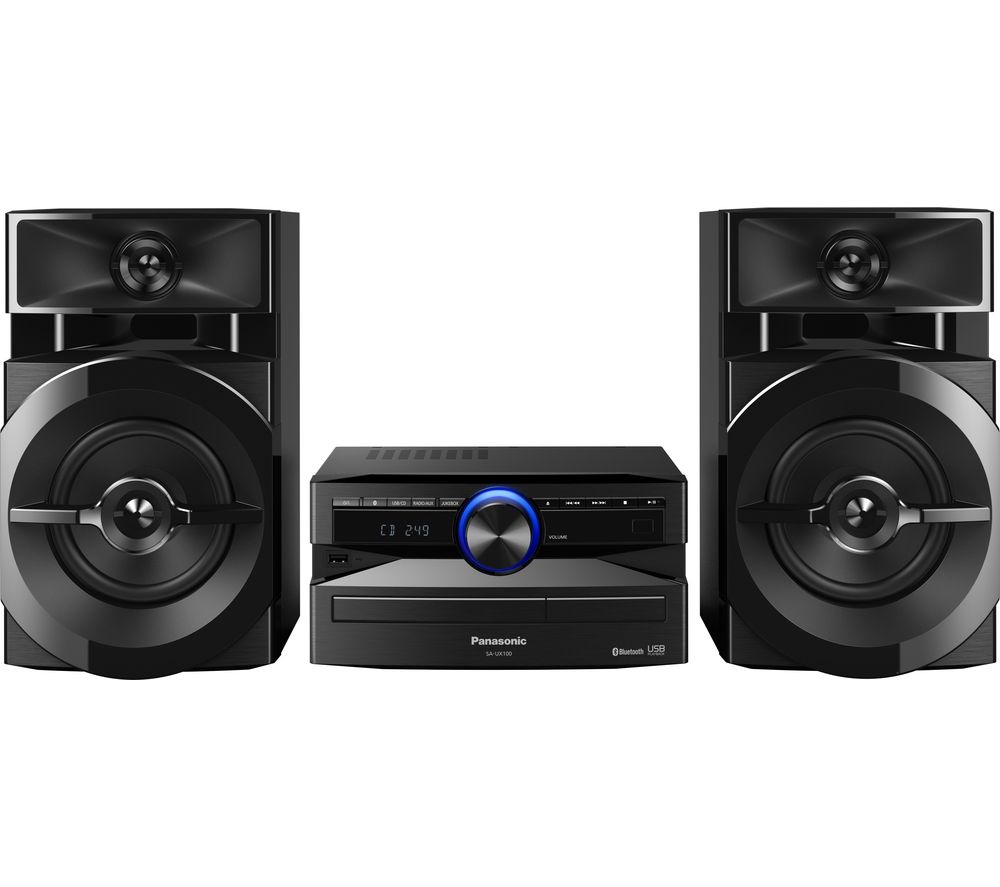 PANASONIC SC-UX100E-K Bluetooth Megasound Party Hi-Fi System Reviews