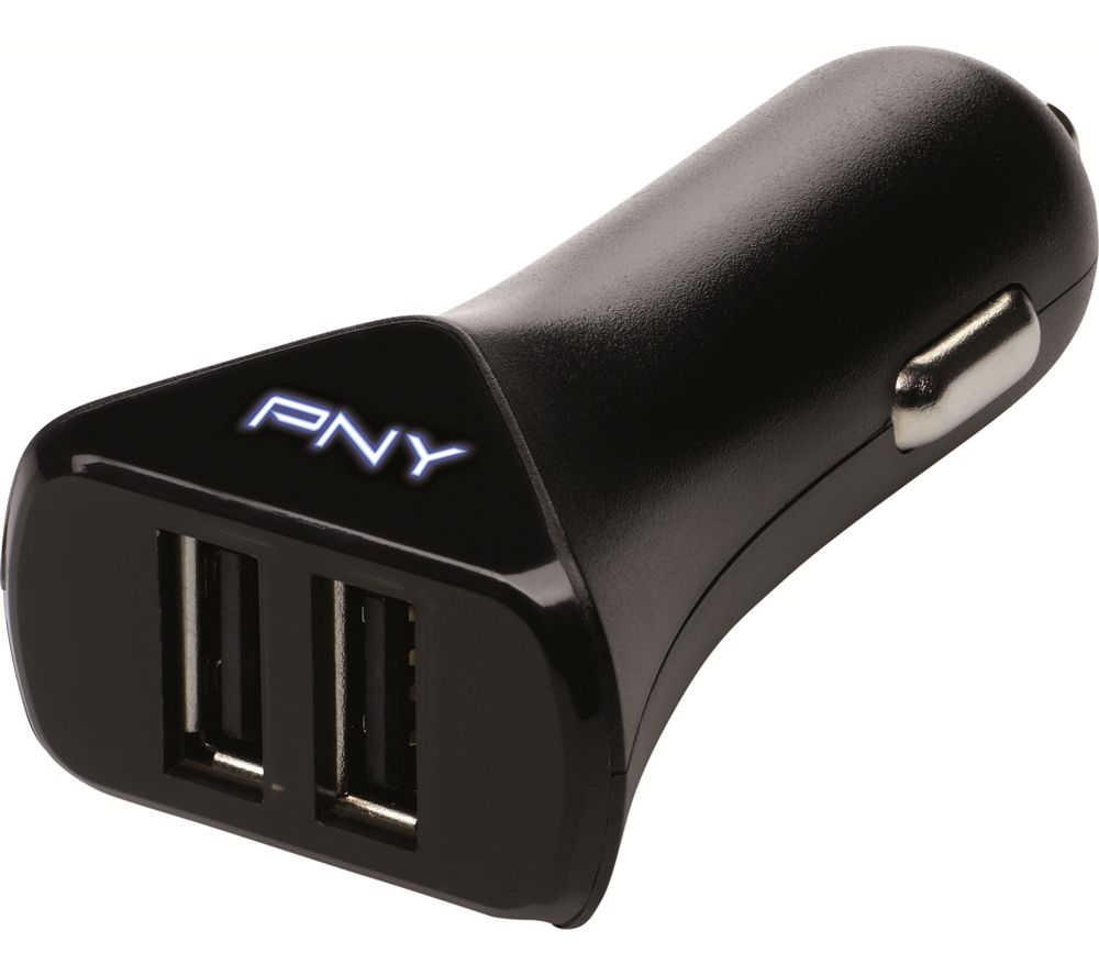 PNY Dual Port Universal USB Battery Car Charger Reviews