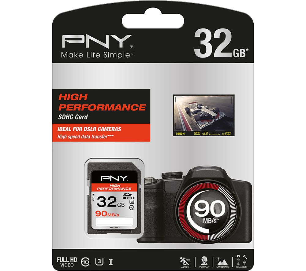 PNY High Performance Class 10 SDHC Memory Card Reviews