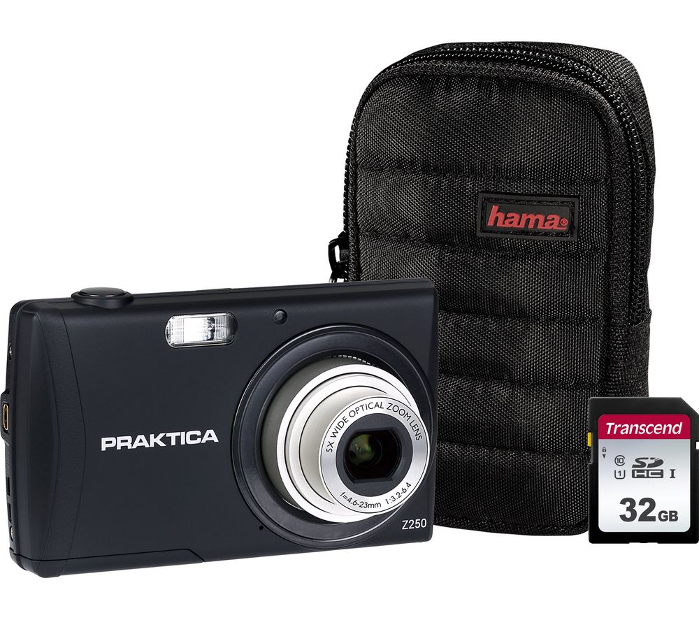 PRAKTICA Luxmedia Z250-BK Compact Camera & Accessories Bundle Reviews