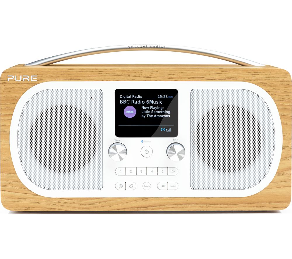 PURE Evoke H6 Portable DAB+/FM Bluetooth Clock Radio Reviews