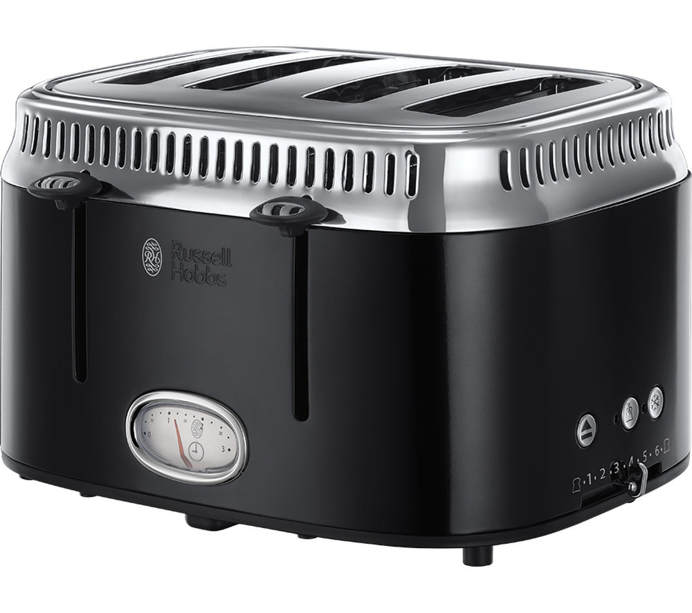 RUSSELL HOBBS Retro 21691 4-Slice Toaster Reviews