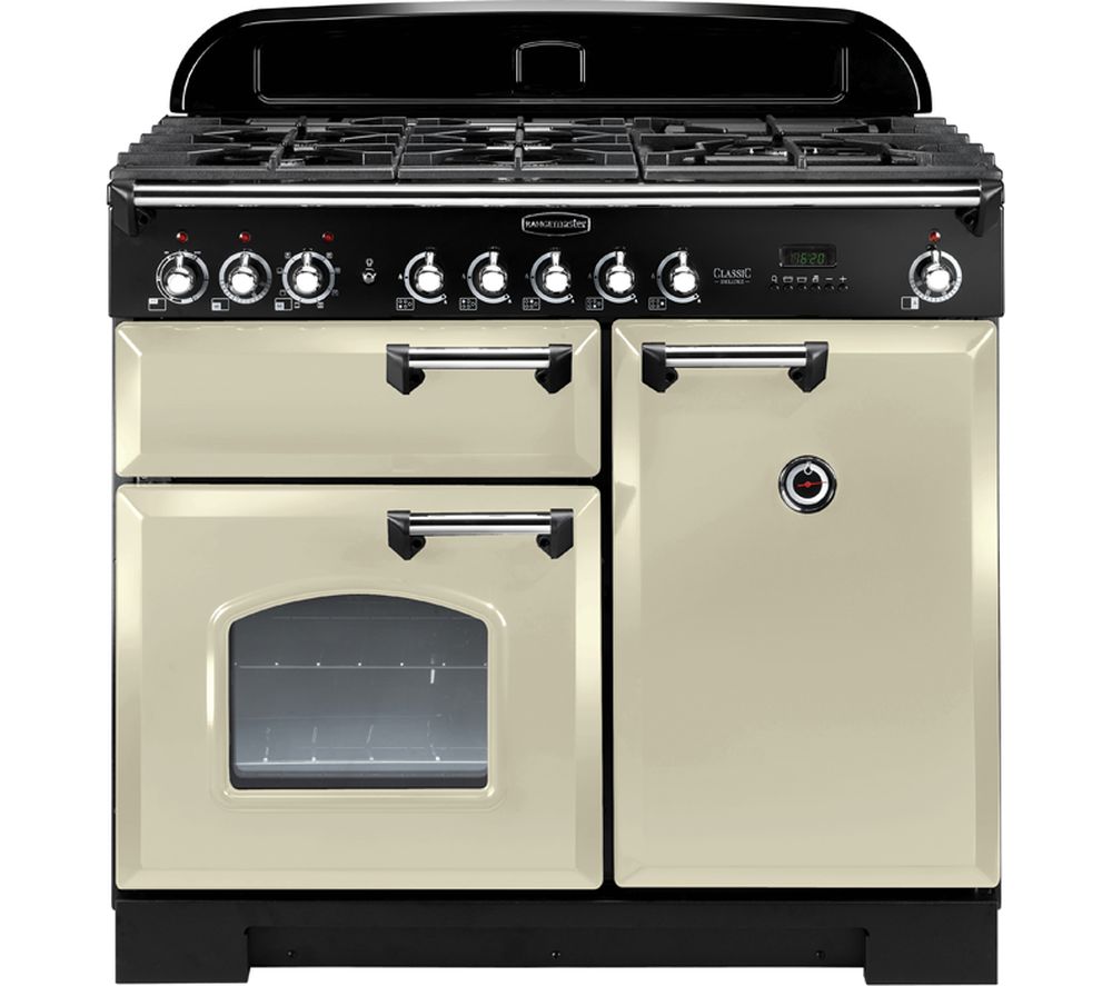 Rangemaster Classic Deluxe CDL100DFFCR/C 100 cm Dual Fuel Range Cooker Reviews