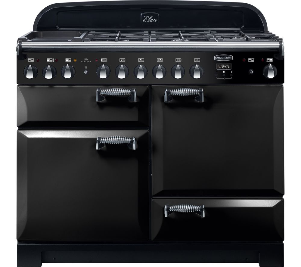 Rangemaster Elan Deluxe ELA110DFFBL 110 cm Dual Fuel Range Cooker Reviews