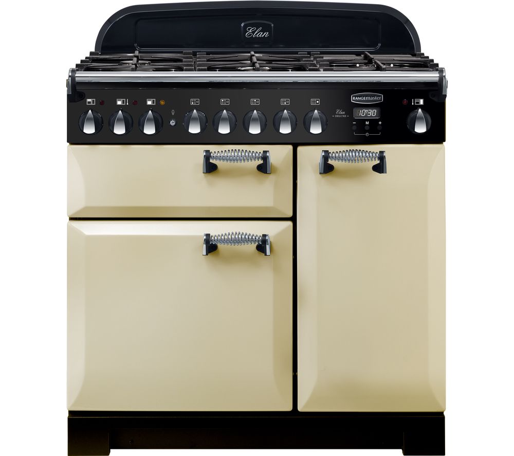 Rangemaster Elan Deluxe ELA90DFFCR 90 cm Dual Fuel Ranger Cooker Reviews