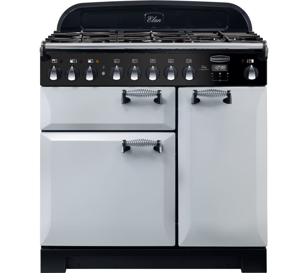 Rangemaster Elan Deluxe ELA90DFFRP 90 cm Dual Fuel Ranger Cooker Reviews