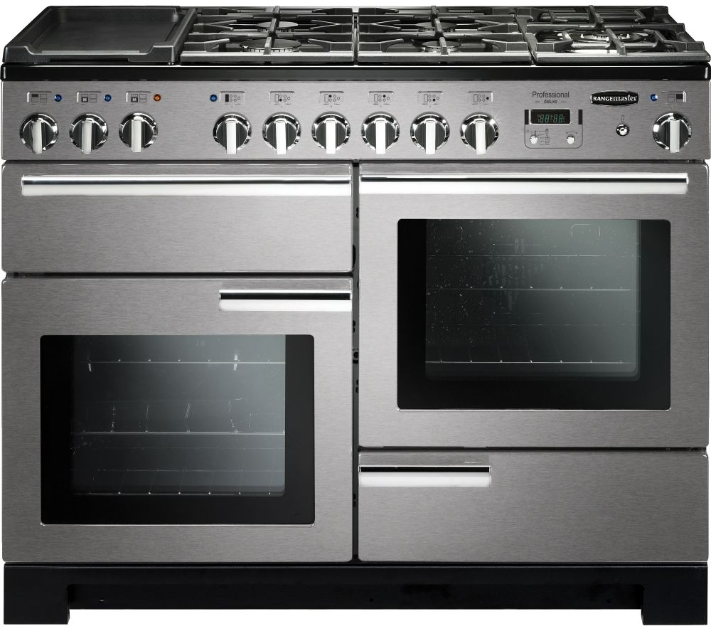 Rangemaster Professional Deluxe PDL110DFFSS/C 110 cm Dual Fuel Range Cooker Reviews