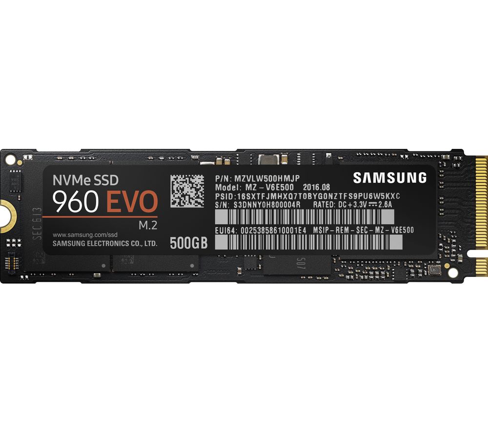 SAMSUNG 960 Evo 2.5" Internal SSD Reviews