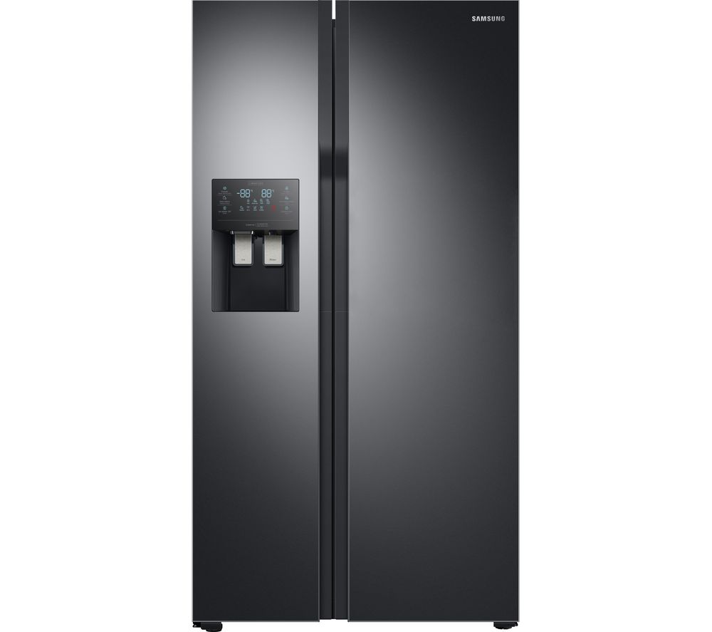 SAMSUNG American-Style 65/35 Fridge Freezer Black RS51K55H02C/EU