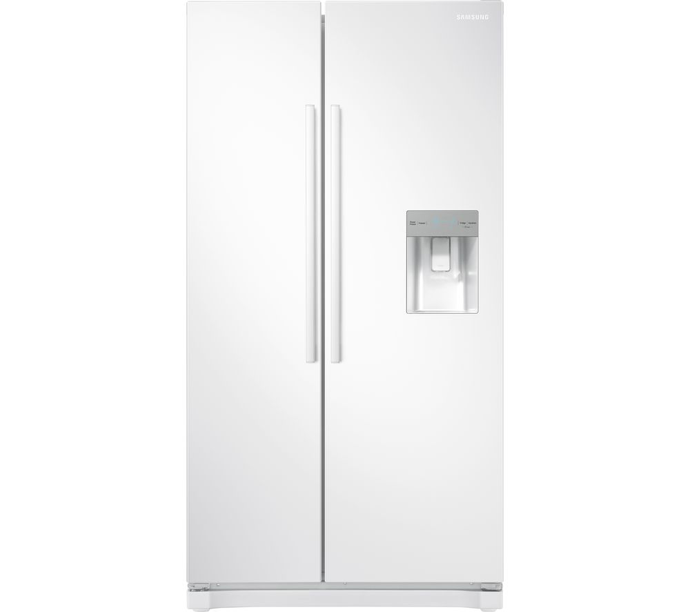 SAMSUNG American-Style Fridge Freezer White RS52N3313WW