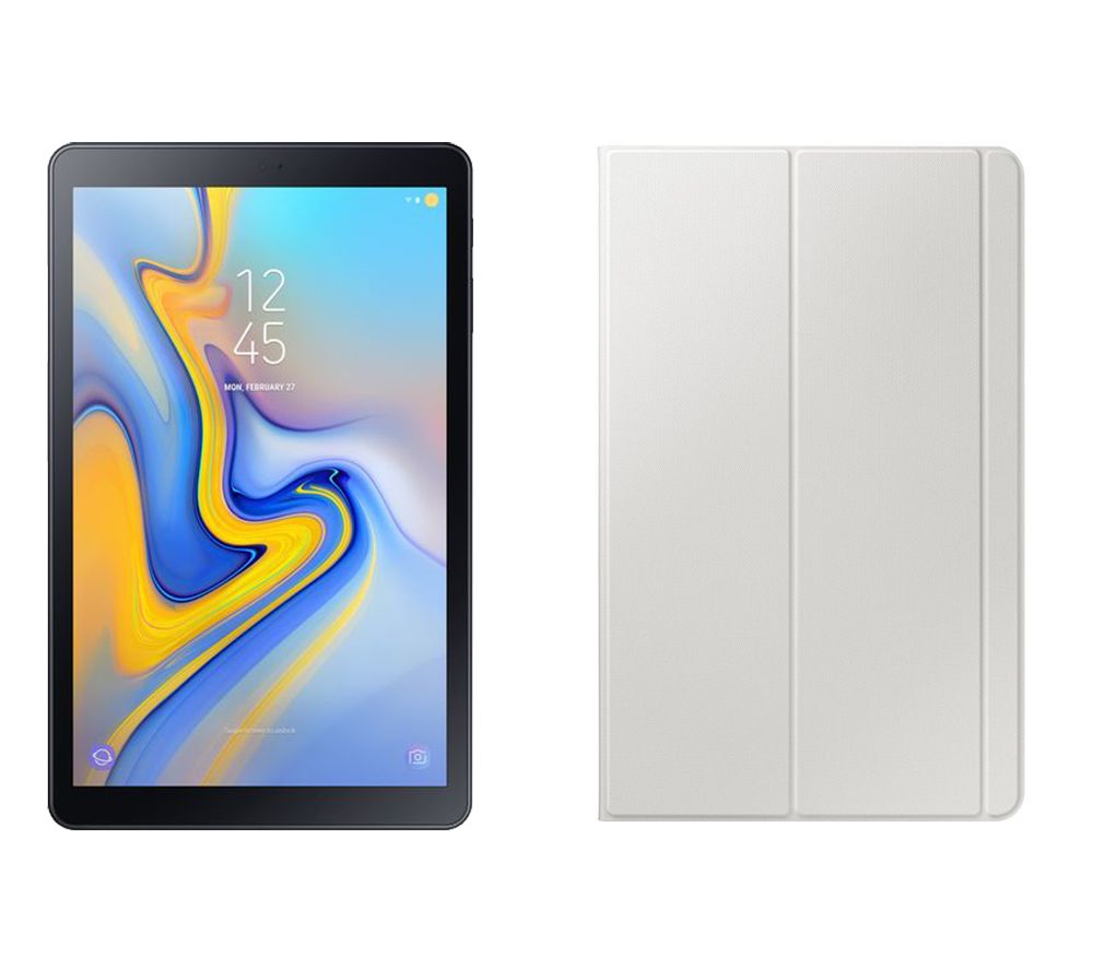 SAMSUNG Galaxy Tab A 10.5" Tablet & Grey Smart Cover Bundle Reviews