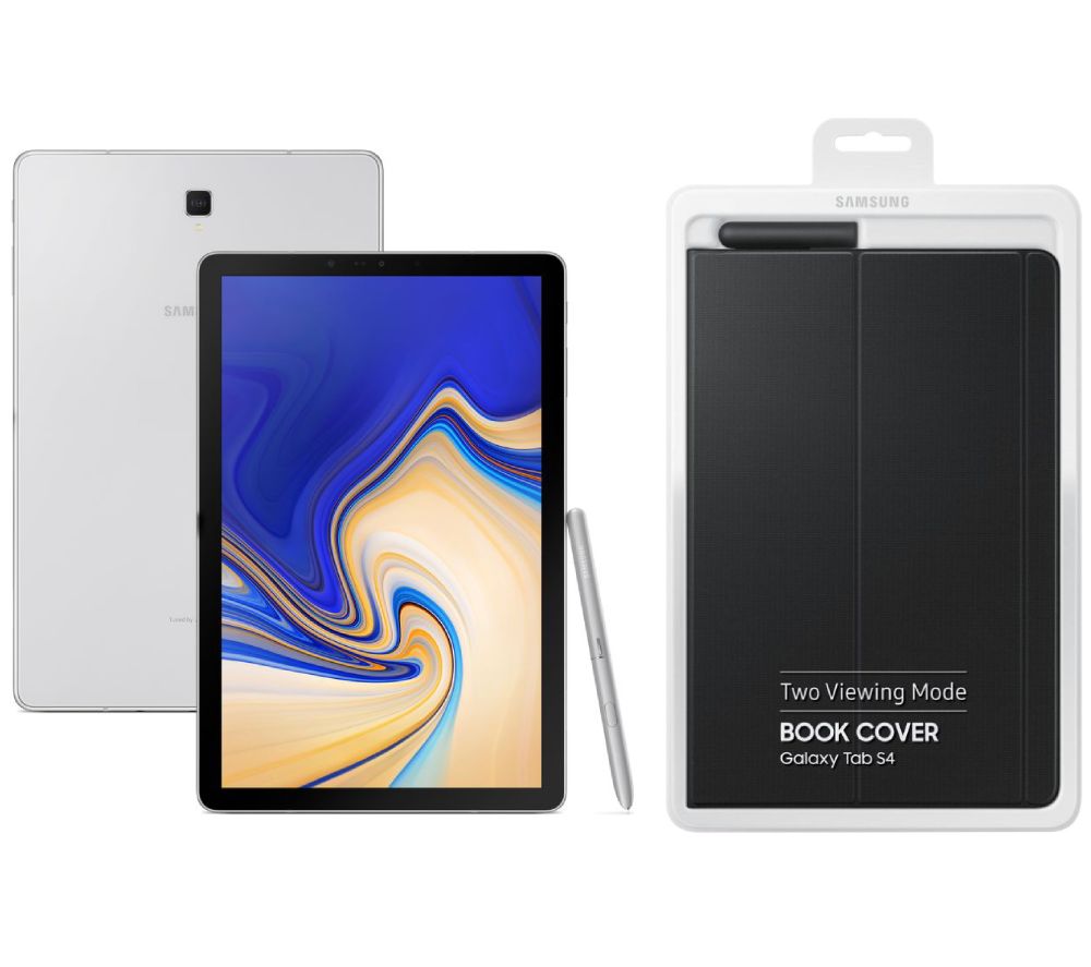 SAMSUNG Galaxy Tab S4 10.5" Tablet & 10" Book Cover Bundle Reviews