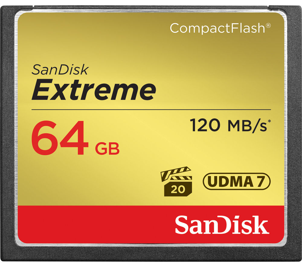 SANDISK Extreme 120 Compact Flash Memory Card Reviews