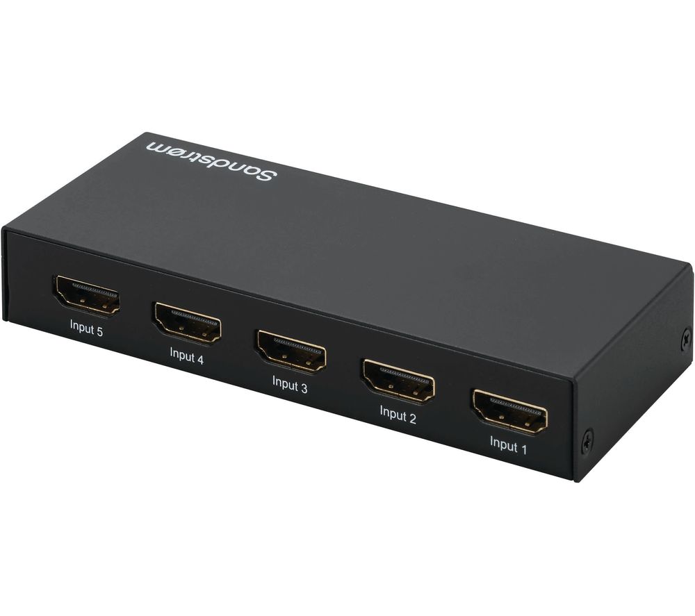 SANDSTROM SHDSW18 5-Way 4K HDMI Switch Box Reviews