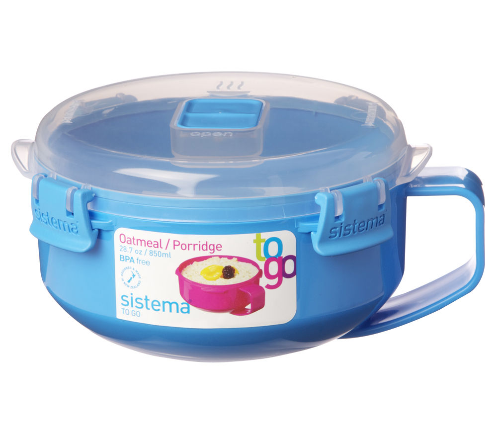 SISTEMA Oatmeal/Porridge To Go Round 0.85-litre Box