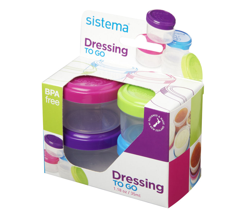 SISTEMA Round 0.35-litres Dressing Pots Reviews